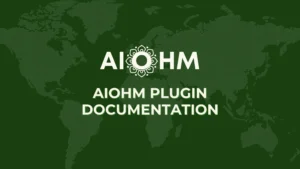 AIOHM Plugin Documentation