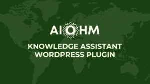 Knowledge Assistant WordPress Plugin
