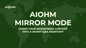AIOHM Mirror Mode